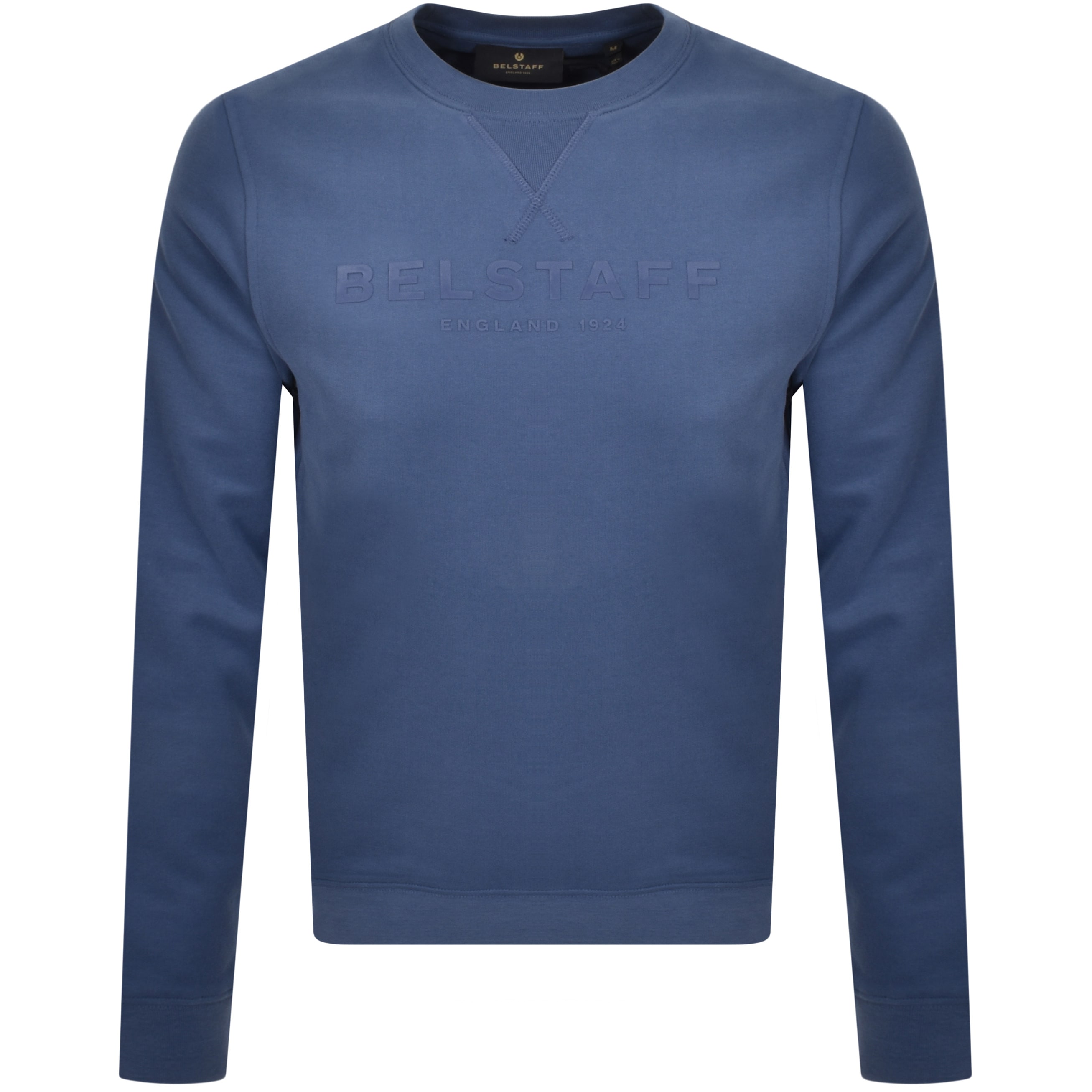Alternative Image for ProductBelstaff Crew Neck Sweatshirt Blue1